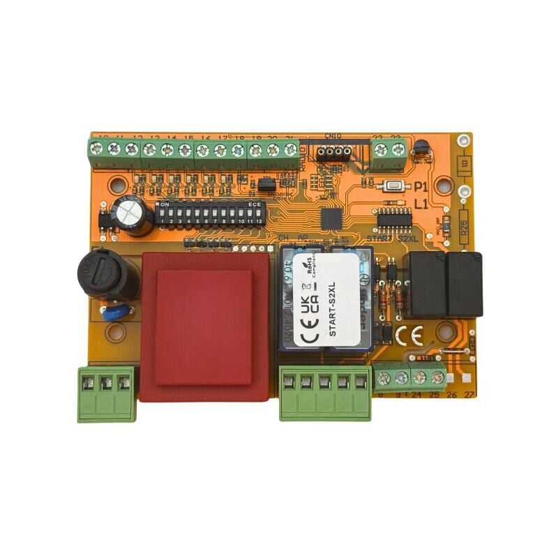 Carte pour la gestion/platine 230V pour rideaux métallique, stores et barrière parking Nologo START-S2XL