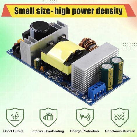 Carte de module d'alimentation AC 100-240V vers DC 24V 12,5A (voir illustration)
