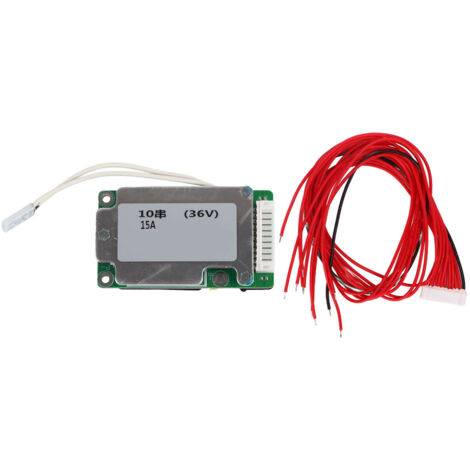 Carte de Protection BMS 36V 15A pour Batterie Scooter Électrique - Module 10S 18650