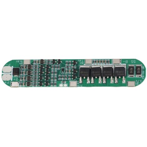 Carte de protection BMS pour batteries Li-ion 18,5 V/21 V 15 A 5S pour outils électriques (batteries 18560)