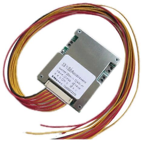 Carte de protection de batterie 13S 48V 60A pour cellules Li-Ion
