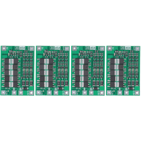Carte de Protection PCB 3S 40A pour Batterie Lithium avec Transistor MOS et Égaliseur de Précision