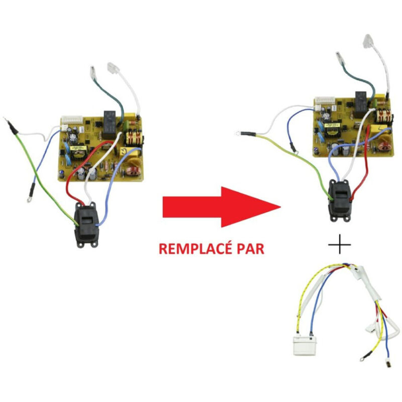 Carte de puissance et connecteur