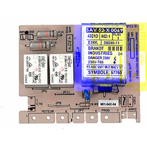 CARTE DE PUISSANCE pour LAVE LINGE THOMSON - 52X0873
