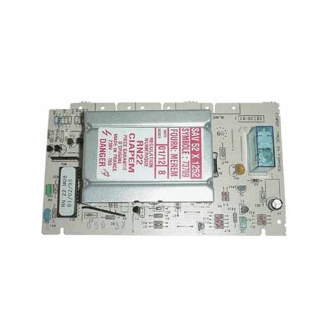 CARTE DE PUISSANCE RN22 pour LAVE LINGE BRANDT - 52X1252