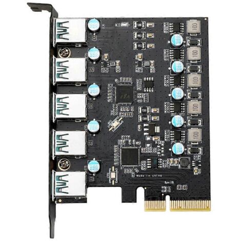 Carte d'extension USB 3.2 Gen 2 haute vitesse pour ordinateur de bureau - Composants PC