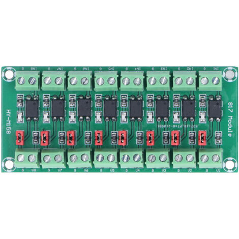 Carte d'isolation à optocoupleur Module isolé photoélectrique à 8 canaux 817 3,6-30 V