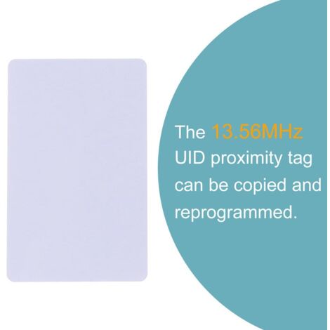 Carte e Tag IC 13,56Mhz Mifare portachiavi per Controlli Accessi  Tessera