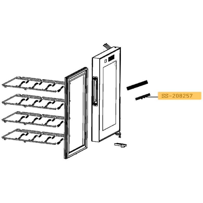 Krups - Carte électronique de commande ( repère SS-208257 )