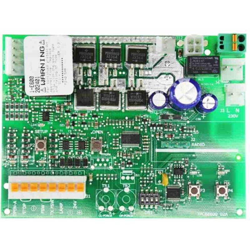 Carte électronique intégrée E600 Électronique de contrôle D600 Faac 240