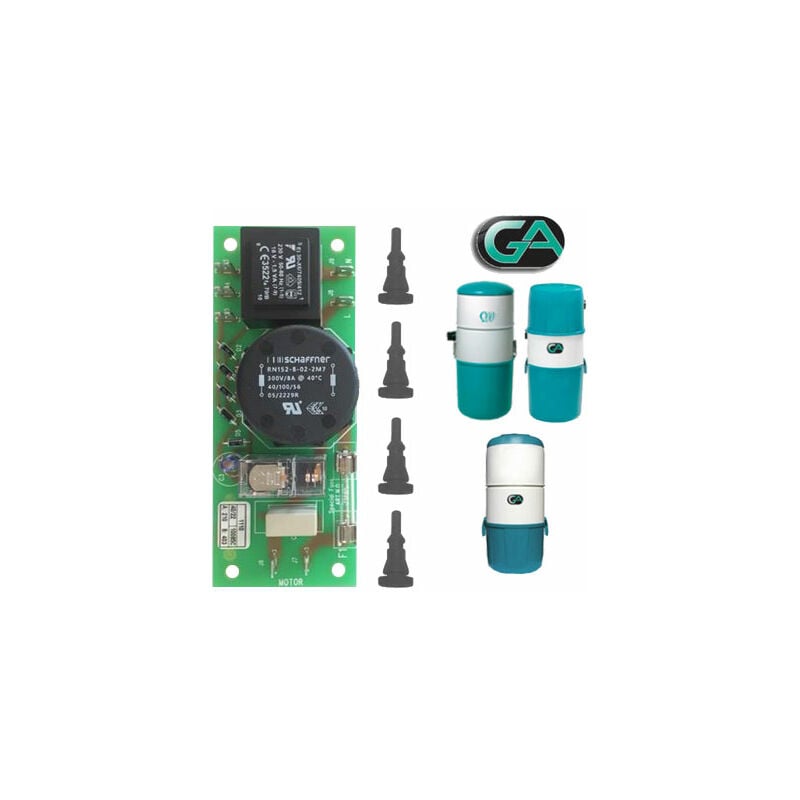 Atepac - Carte électronique Général d'Aspiration pour centrales GA100, GA130, GA200, GA300, depuis 1998, Général d'Aspiration 31052020