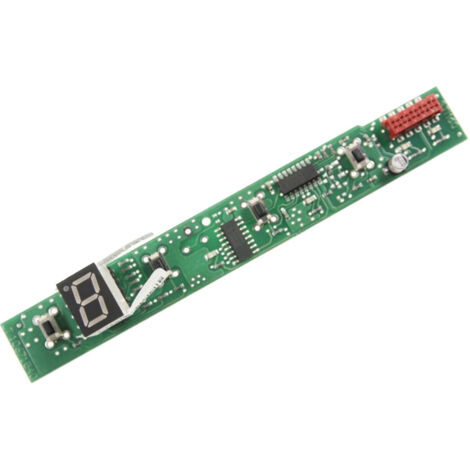Carte électronique, module de commande avec afficheur