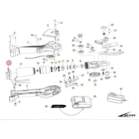 Carte électronique ORIGINAL ACTIVE 12 V / 24 V tigercut 35 ciseaux 025966
