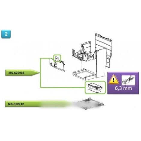 Carte electronique pour Cafetiere KRUPS MS-622908