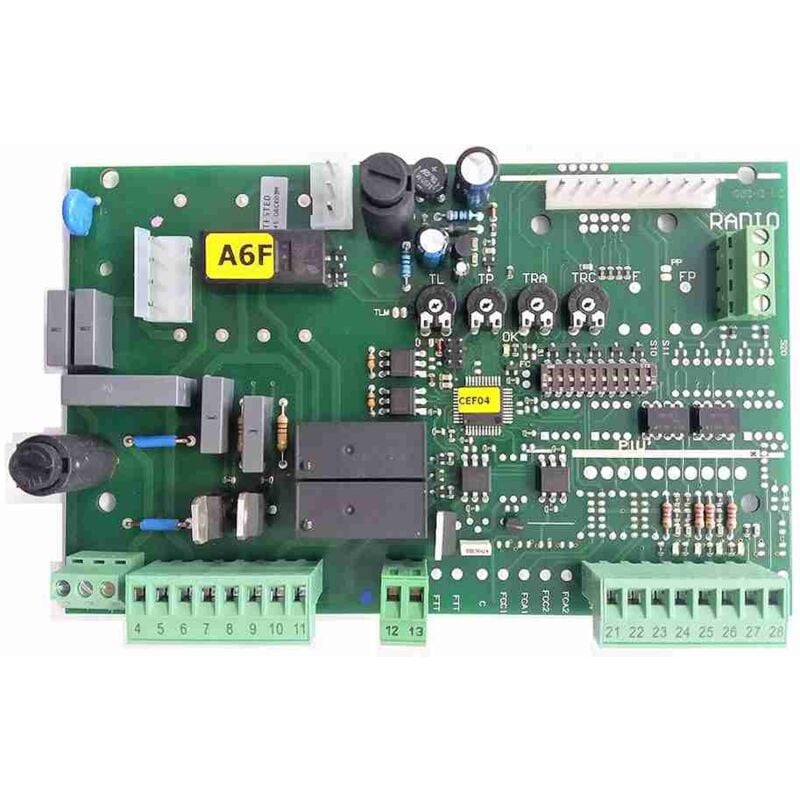 SPSB059DEF Carte de commande centrale 2 moteurs 230v A6F Pièce de rechange d'origine NICE SPSB059DEF