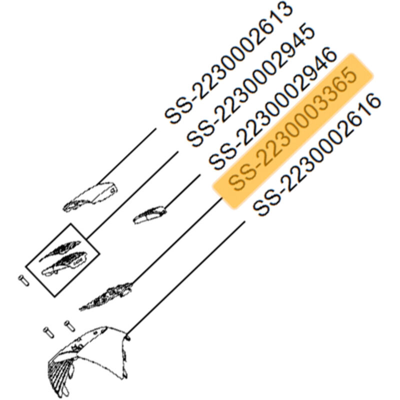 Carte électronique (repère n°SS-2230003365)