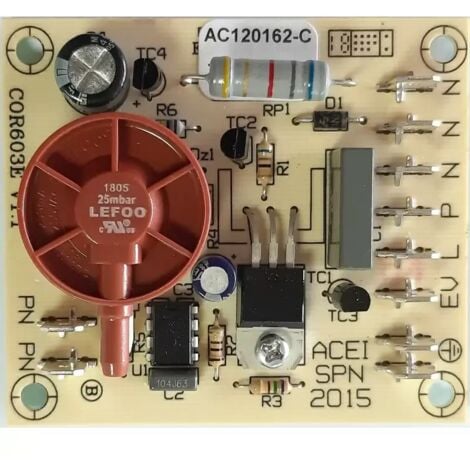 Carte électronique STD pour bouton poussoir simple de rechange de broyeur SFA SANICOMPACT