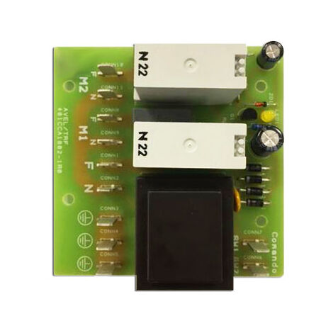 Carte électronique type DRAINVAC pour centrales 2 moteurs
