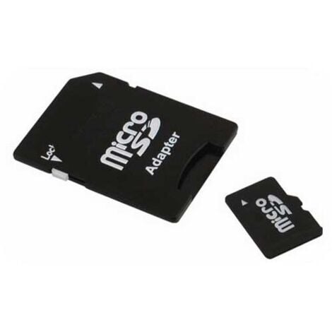 Carte Micro SD 64 Go - Adaptateur carte SD - Schneider