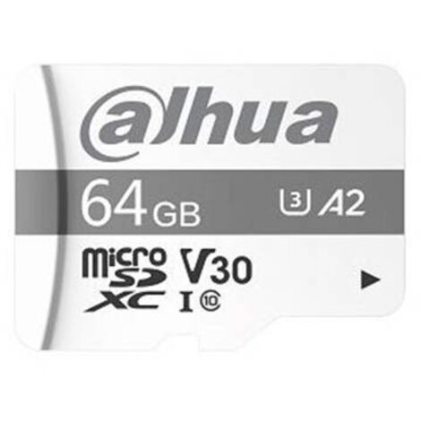 Carte Mémoire MicroSD 64Go - DHI-TF-P100/64GB - DAHUA
