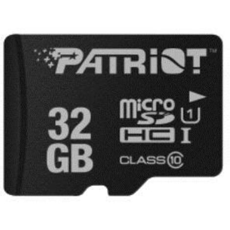 Carte mémoire Patriot Memory PSF32GMDC10 32 Go MicroSDHC UHS-I Classe 10