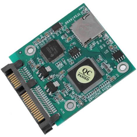 Carte Mémoire vers SATA - Adaptateur pour Disque Dur SSD HDD