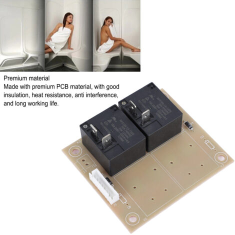 Carte Mère pour Pompe à Steam Sauna 220V 3‑5KW Composant Électronique de Contrôle