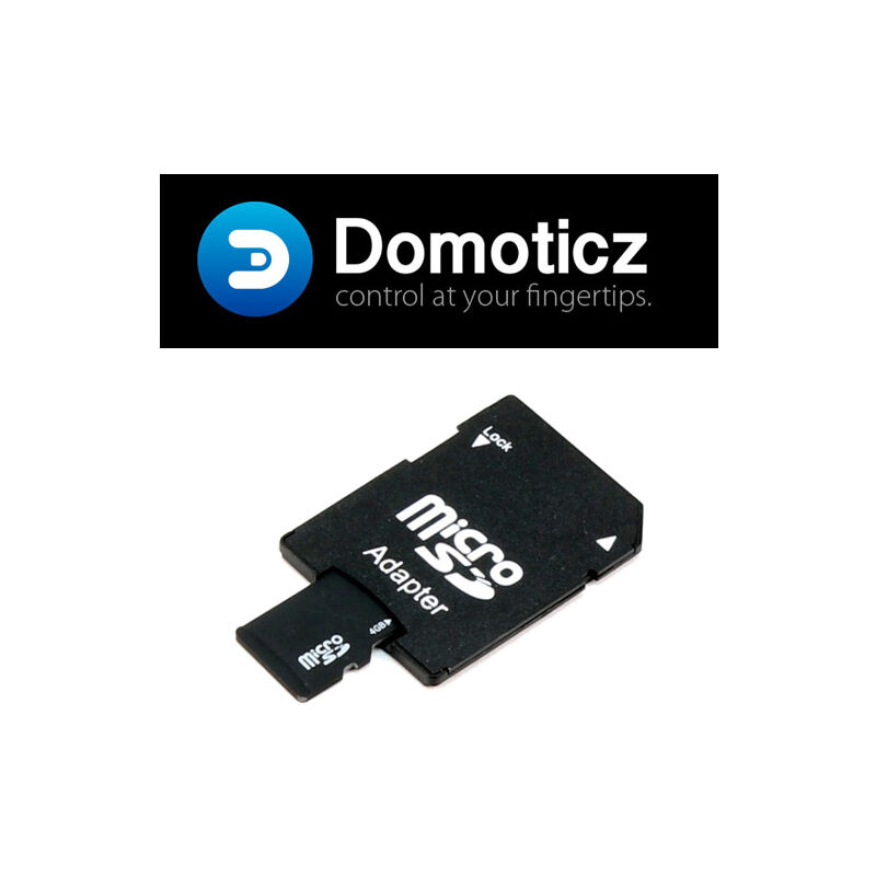  Carte  Micro SD  8Go  avec Domoticz pour RaspberryPI avec 