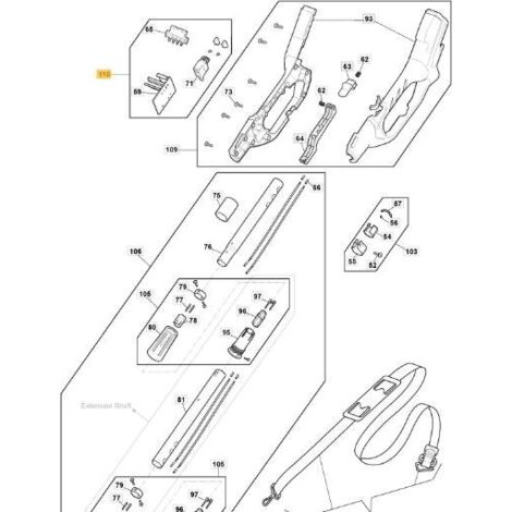CARTE ORIGINALE STIGA 24V MT - 118810855/0