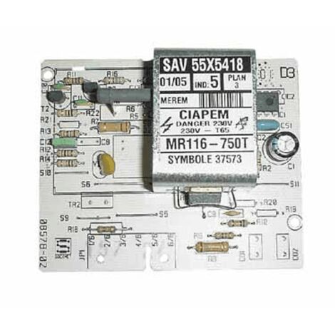 CARTE PUISSANCE MR116 BR 55X5418 POUR LAVE LINGE BRANDT - 55X5418