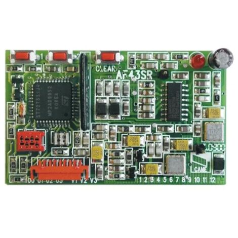 Carte radio fréquence embrochable en 433.92MHz rolling code CAME