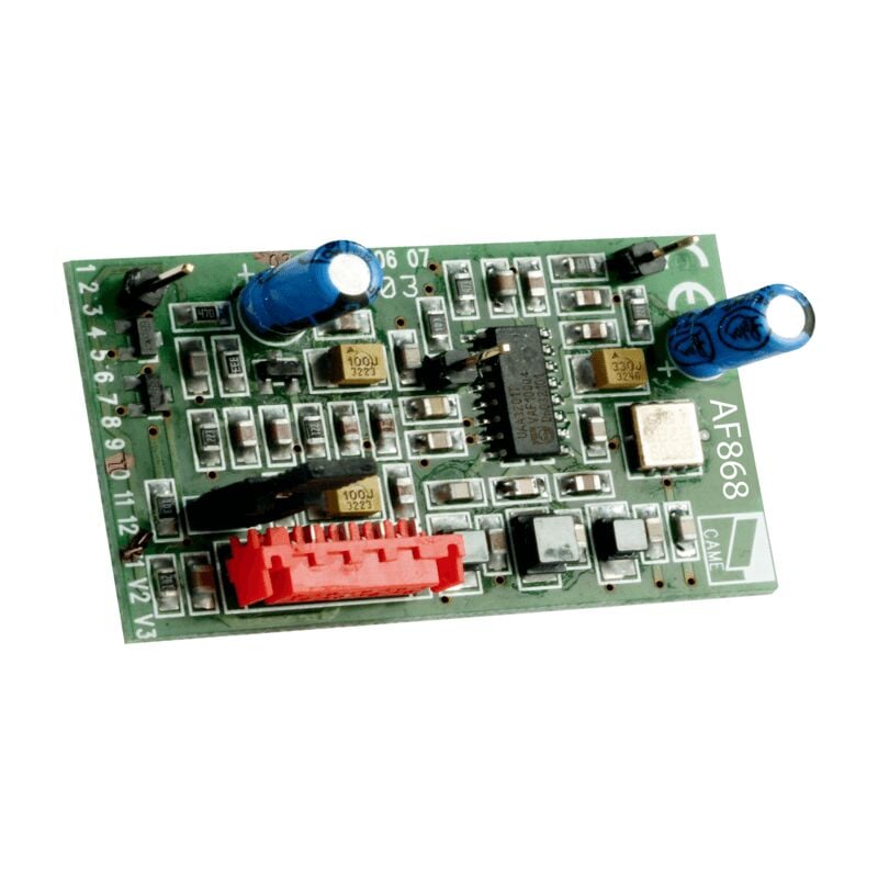 Came - carte radiofrequence enfichable 868,35 mhz AF868