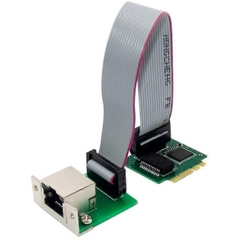 Carte réseau Gigabit M.2 ST7274 M.2 A+E I210AT-T1 Port unique/RJ45