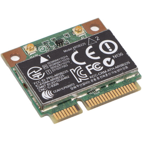 Carte réseau Mini PCIe WiFi Bluetooth 4.0 300Mbps pour HP Pavilion DV4 DV6 DV7 G4 G6 G7