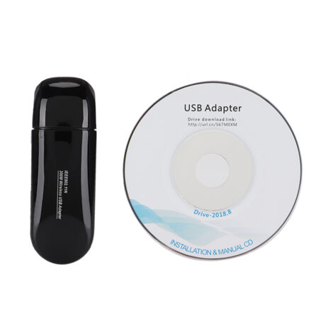 Carte réseau sans fil ZAPO W60S 300M, compatible WEP/WPA/WPA2, adaptateur Wi-Fi intelligent