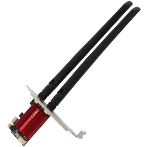 Carte Wi-Fi PCIE 7260AC Pro 1200 Mbps 2,4 GHz 5 GHz Bluetooth 4.0 Plug and Play pour Windows 7 8 10 11