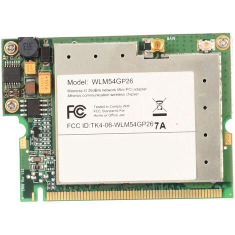Carte WiFi Mini PCI 2.4 GHz 108 Mbps pour Routeur et PC Portable