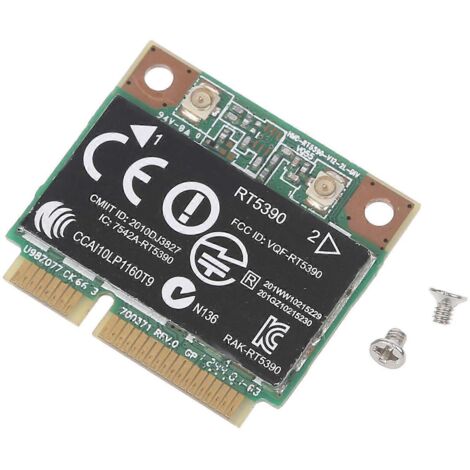Carte WiFi sans fil Mini PCI-E demi-longueur, adaptateur RT5390 compatible 630703-001