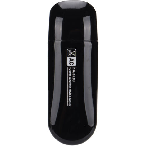 Carte WiFi USB 3.0 ZAPO W50S 1200M, Double Bande 2.4G/5.8G, Compatible Android Linux Windows