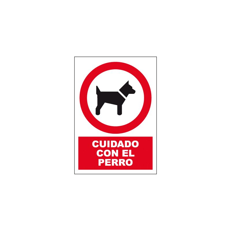 

Cartel Cuidado Con El Perro