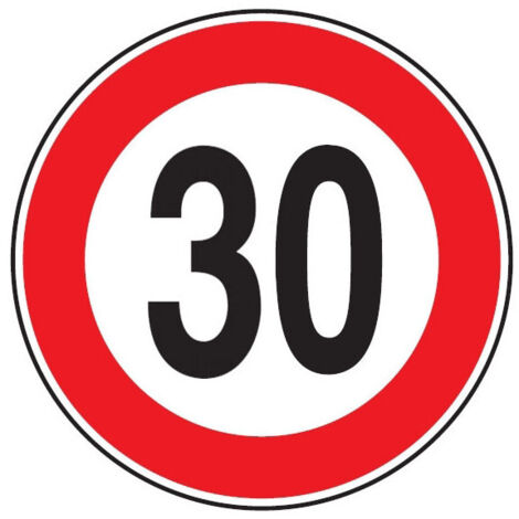 Cartel de límite de velocidad Km 50 D&B
