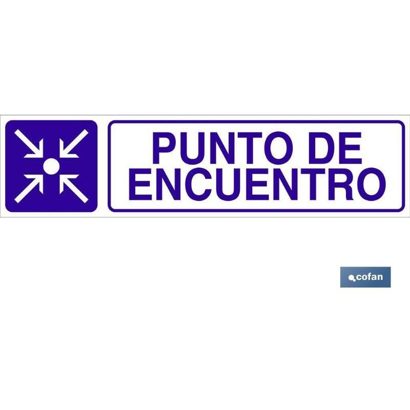 

PLIMPO señal glasspack adhesiva 175x45 punto de encuentro