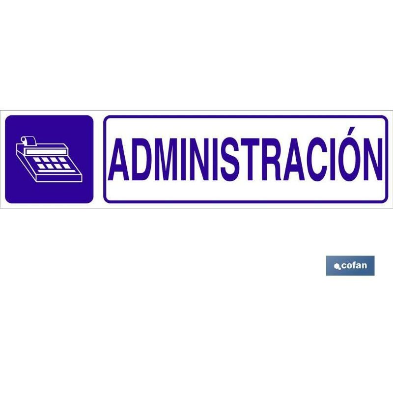 

PLIMPO señal glasspack adhesiva 250x62mm. administración