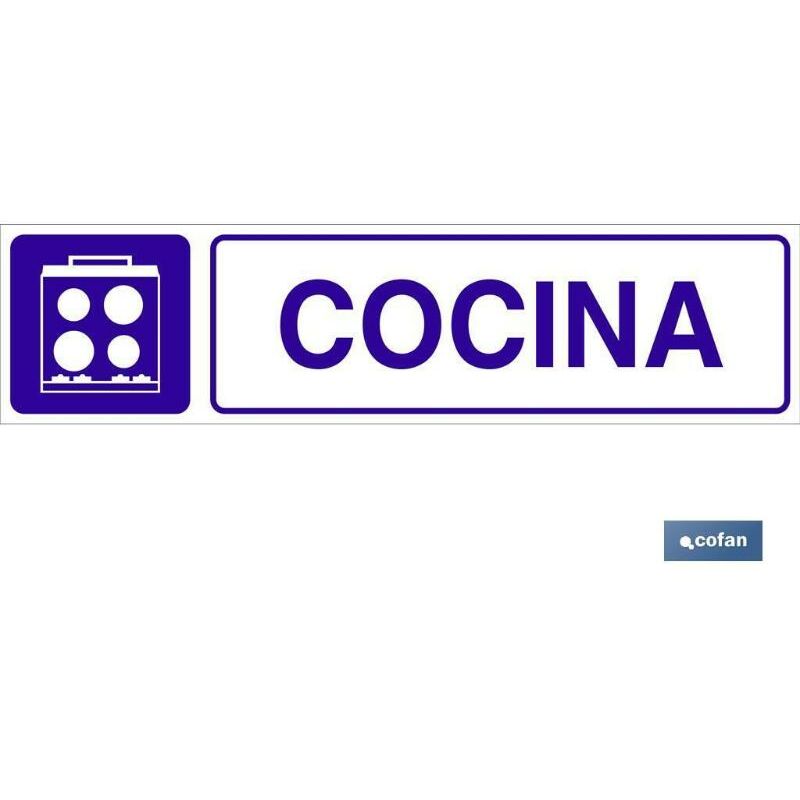 

PLIMPO señal glasspack adhesiva 175x45 cocina