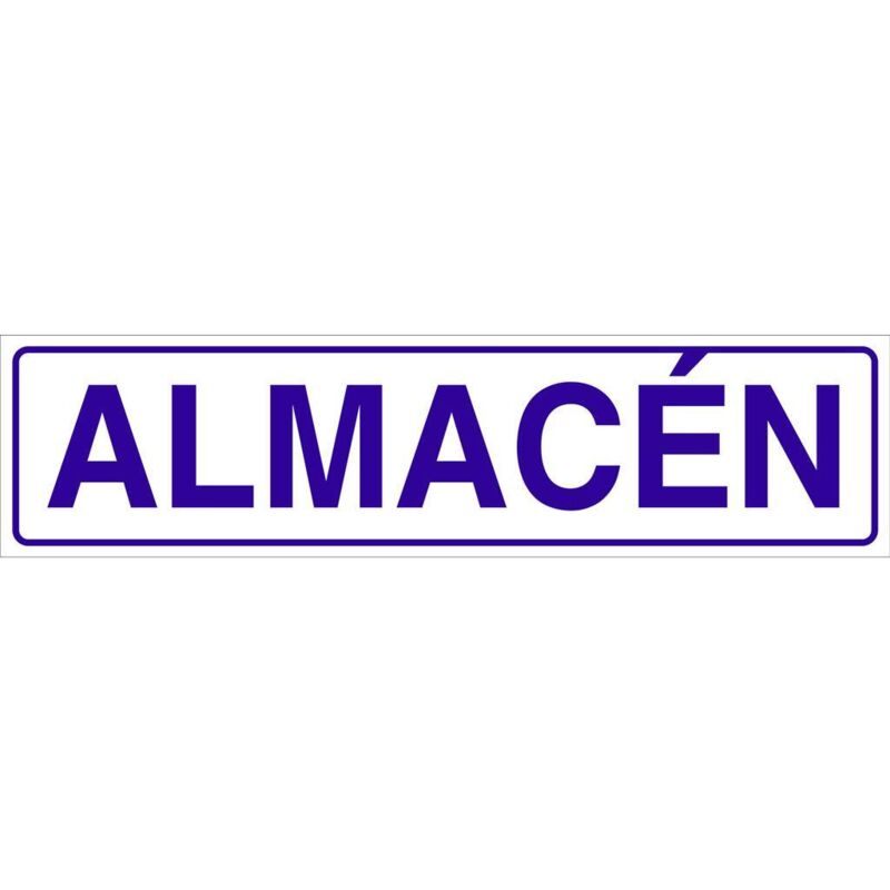 

PLIMPO señal glasspack adhesiva 175x45 almacén