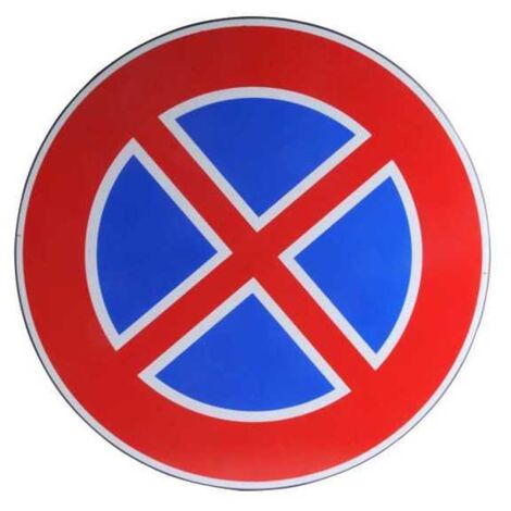 Cartel de Prohibido Estacionar