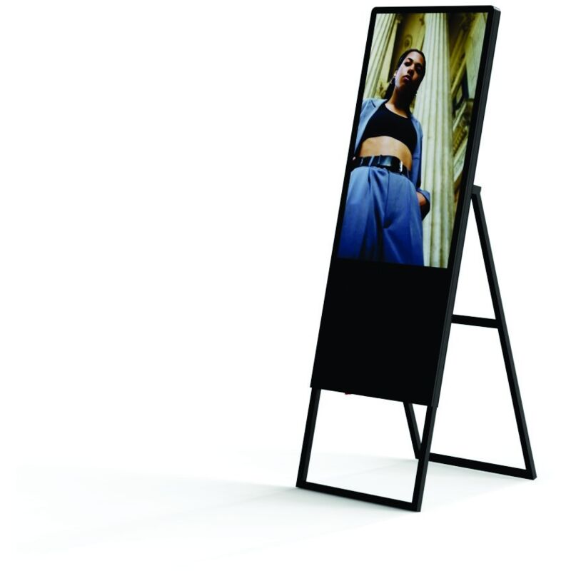 

Cartel digital publicitario LCD plegable Full HD 32 pulgadas