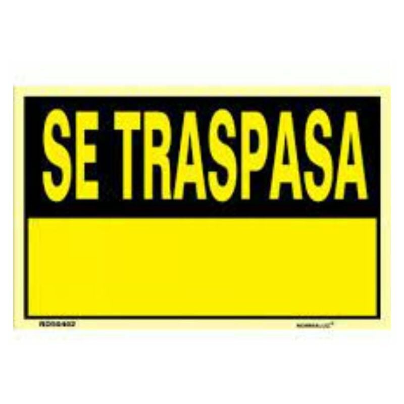 

Forever Print,s.l.(normaluz) - CARTEL PLAST. SE TRASPASA 35X45 CM