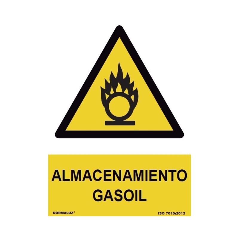 Cartel Pvc 21 30 Almacenamiento Gasoil