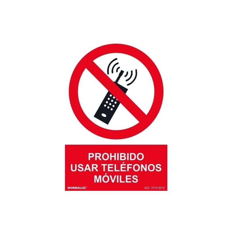 

Cartel Pvc 21* 30 Prohibido Uso Telefonos Moviles